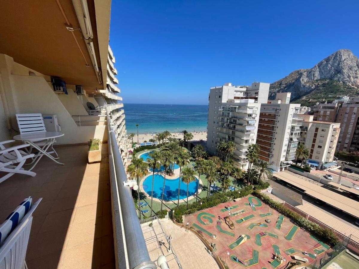 Apartamento Turmaplaya 41 al mar con parking privado Calpe Exterior foto