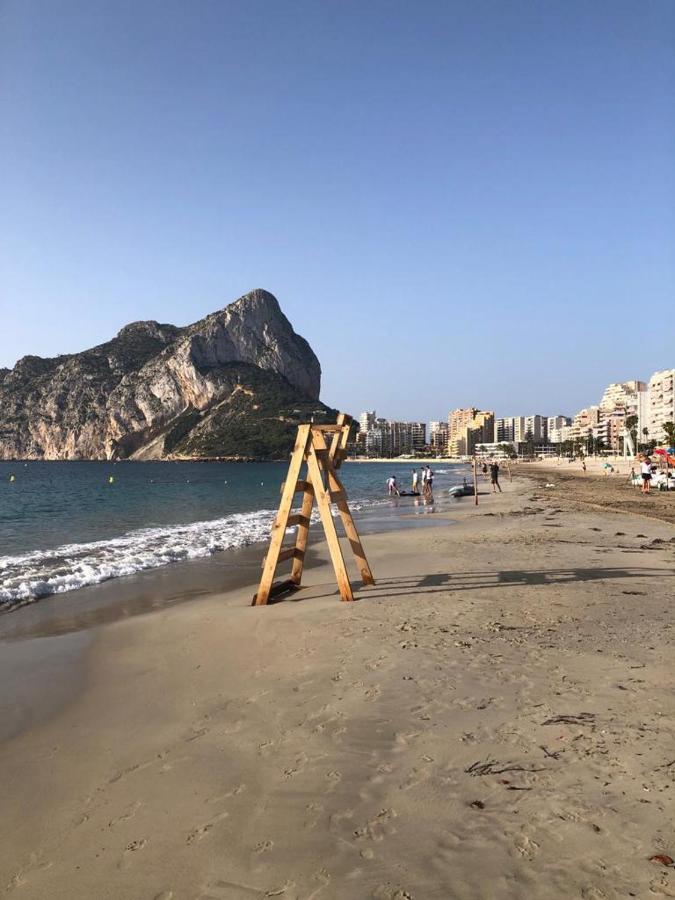 Apartamento Turmaplaya 41 al mar con parking privado Calpe Exterior foto