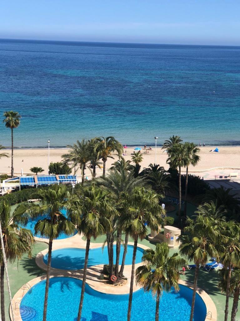 Apartamento Turmaplaya 41 al mar con parking privado Calpe Exterior foto
