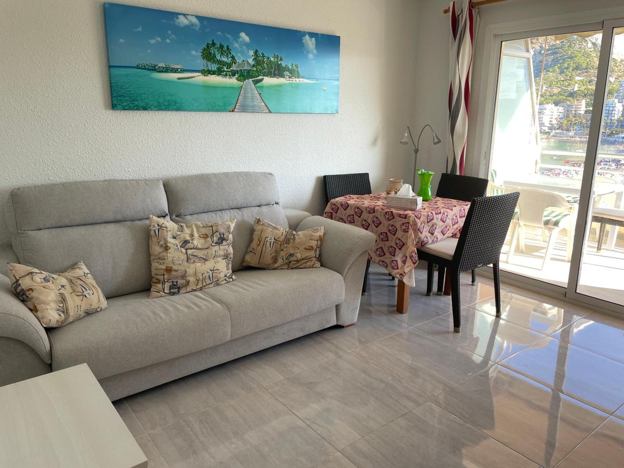Apartamento Turmaplaya 41 al mar con parking privado Calpe Habitación foto