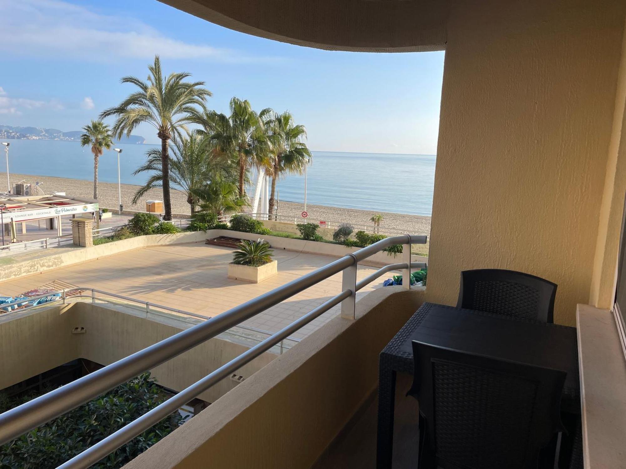 Apartamento Turmaplaya 41 al mar con parking privado Calpe Exterior foto